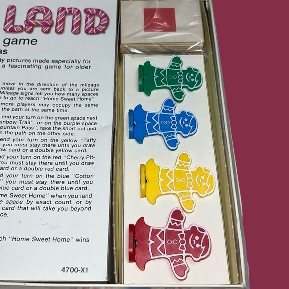 Vintage 1978 Candyland Milton Bradley Board Game Molasses Swamp Complete - Picture 13 of 14